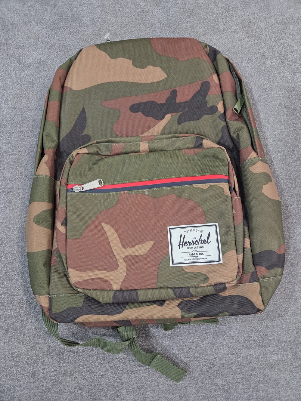 HERSCHEL SUPPLY POP QUIZ 22L (CAMO) CANVAS BACKPACK BRAND NEW w/TAG!!